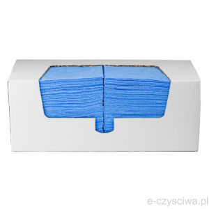 ściereczki do czyszczenia powierzchni niebieskie