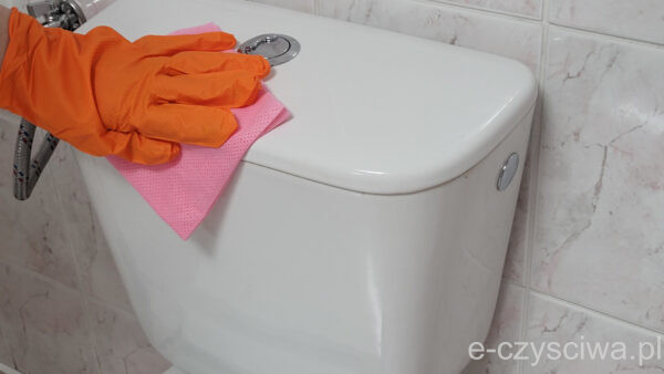 Ściereczki do czyszczenia toalet HACCP różowe