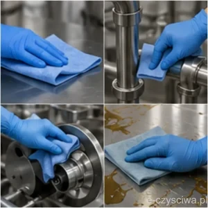 czyściwo sonex premium blue do gastronomii i produkcji spożywczej